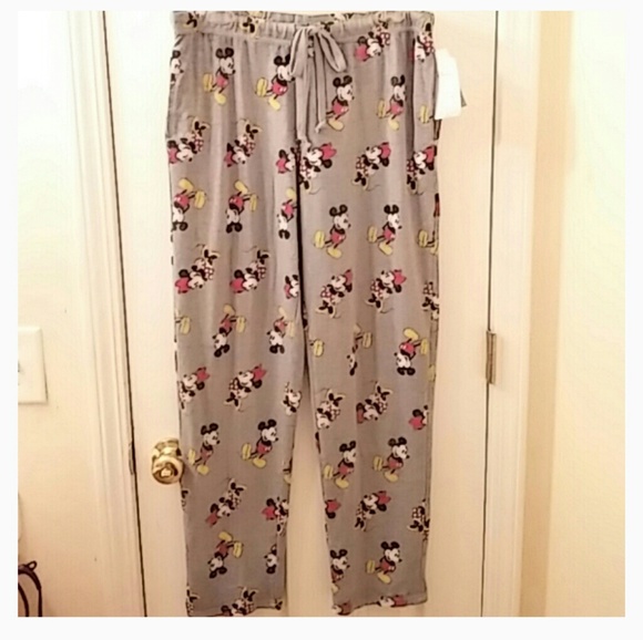 Mickey and Minnie Mouse Pajama Pants - Picture 2 of 2